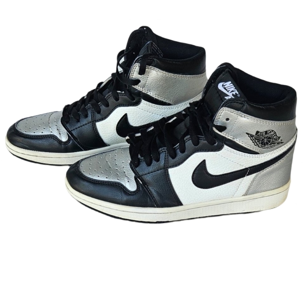 Nike Air Jordan‎ 1 High 'Silver Toe' Mens size 8